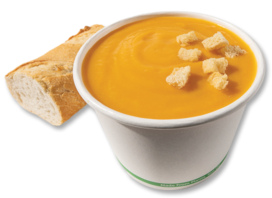 roasted pumpkin and garlic soup